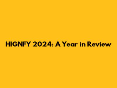 HIGNFY 2024: A Year in Review