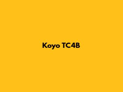 Koyo TC4B