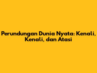Perundungan Dunia Nyata: Kenali, Kenali, dan Atasi