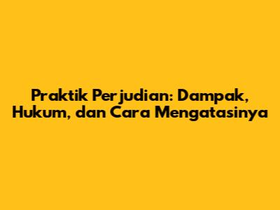 Praktik Perjudian: Dampak, Hukum, dan Cara Mengatasinya