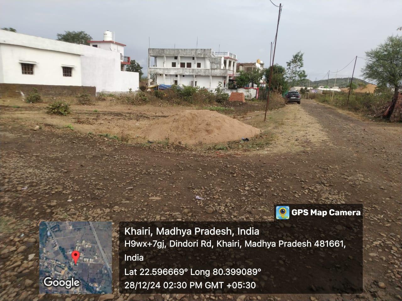 1600 sqft Plot for Sale on Kheri Road, Mandla – ₹1000/sqft