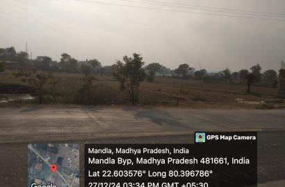 4 Acre Land for Sale on Highway Road, Badi Kheri, Mandla – ₹1.25 Crore per Acre