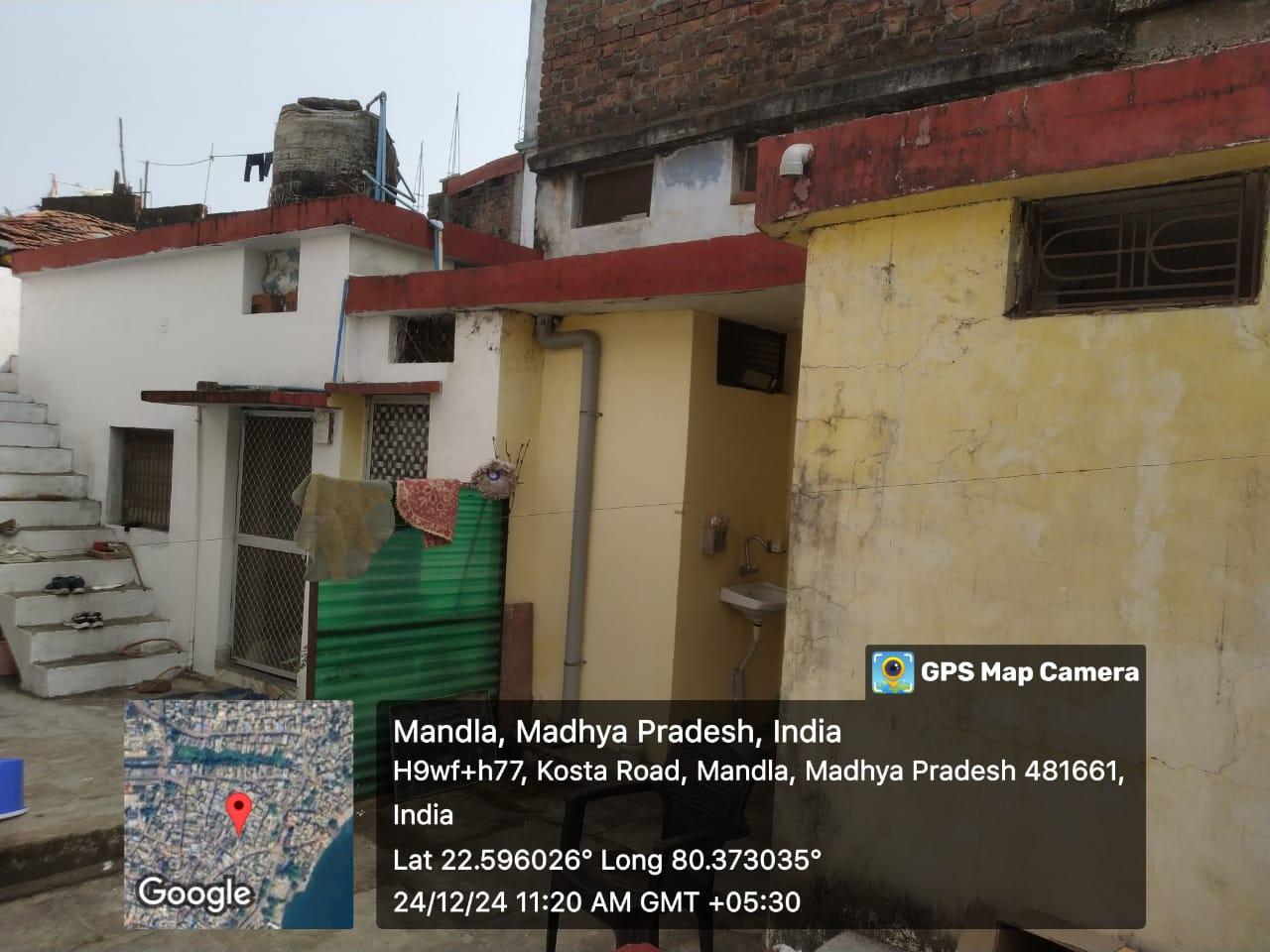 1250 sqft Plot for Sale in Uday Chowk, Budhwari Road, Mandla – ₹28 Lakh