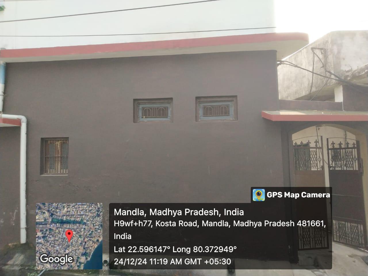 1535 sqft Plot for Sale in Uday Chowk, Budhwari Road, Mandla – ₹40 Lakh