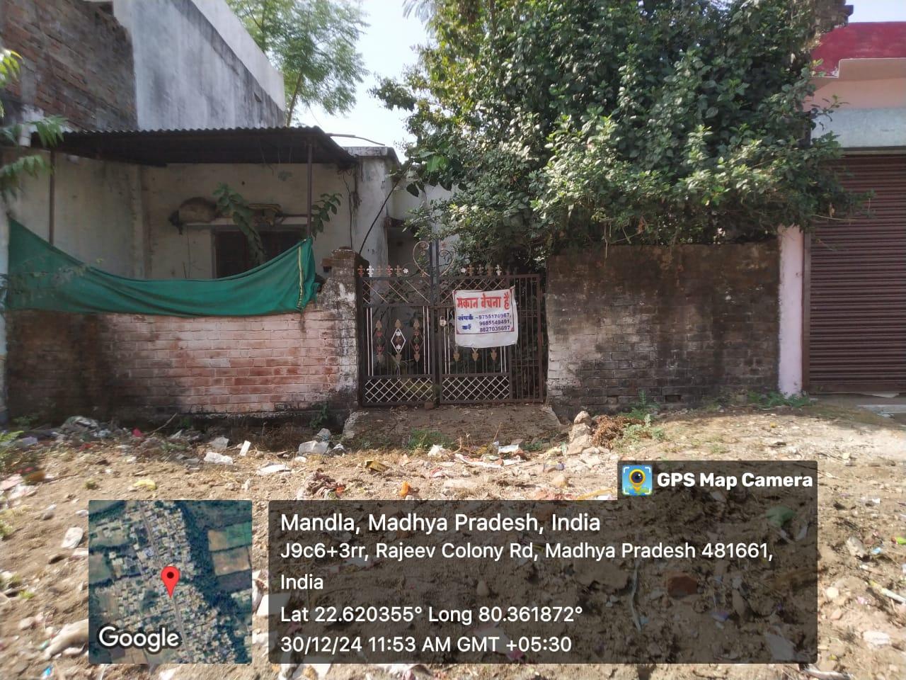 1600 sqft Property for Sale in Rajeev Colony, Mandla – ₹35 Lakh