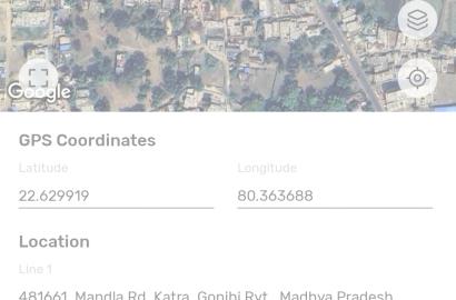 Residential Plot for Sale on Katra Road, Mandla – Prime Location!