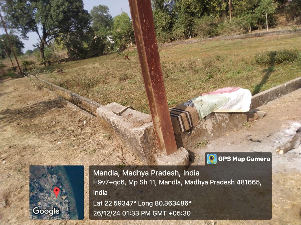 12 Plots for Sale in Mangleshwar Dham, Maharajpur, Mandla – ₹850/sqft