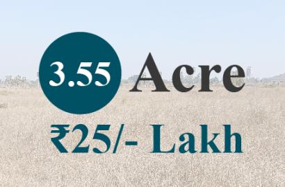 3.55 Acre Agricultural Land for Sale in Jahar Mau, Mandla – ₹25 Lakh