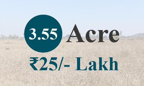 3.55 Acre Agricultural Land for Sale in Jahar Mau, Mandla – ₹25 Lakh