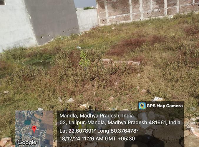 Residential Plot for Sale in Binjhiyia Colony, Mandla – ₹2000/sqft