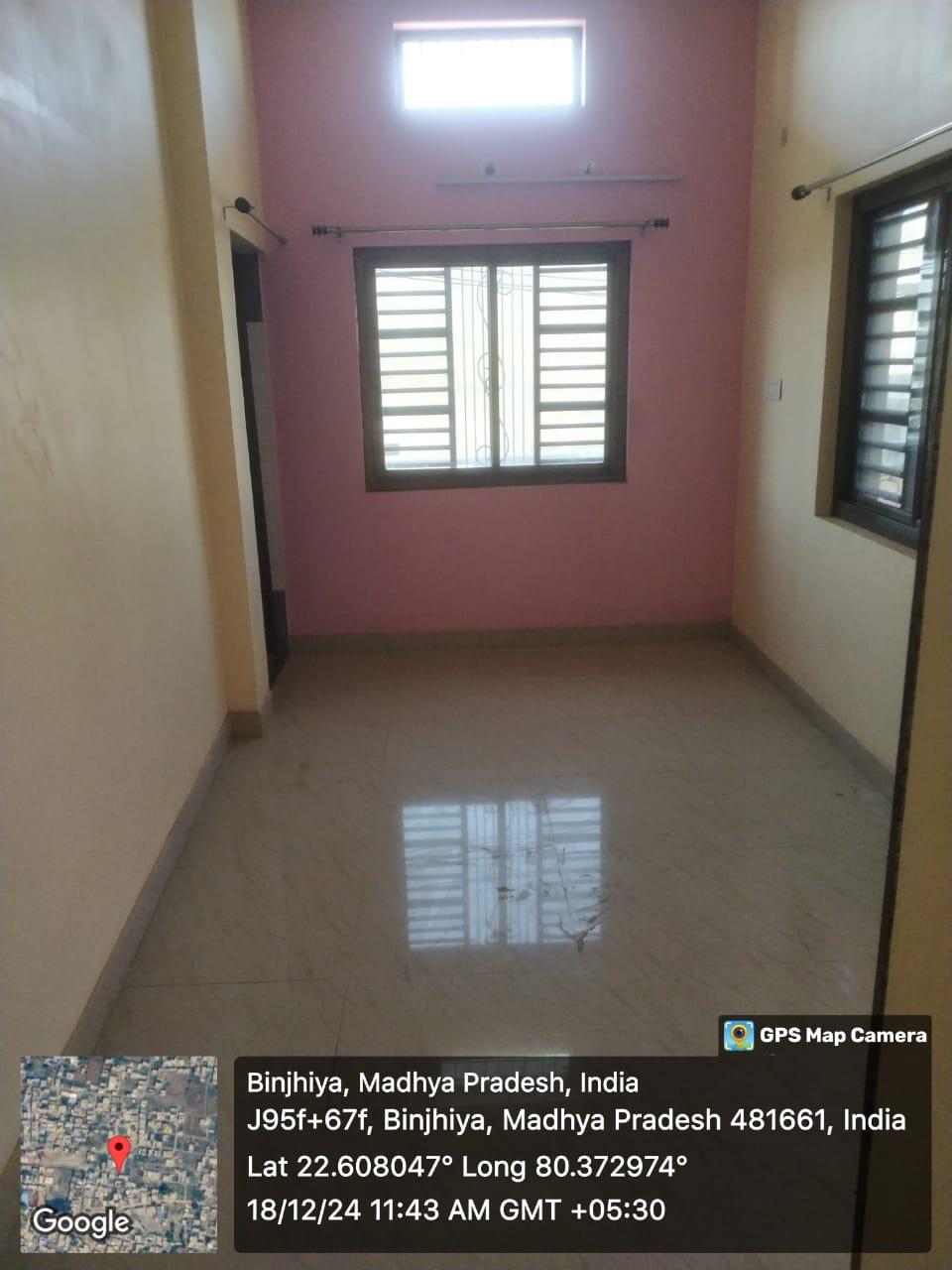 1BHK Room for Rent in Binjhiya Colony, Mandla – ₹5000