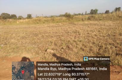 Residential Plot for Sale Near Katra Hospital, Mandla – ₹850/sqft