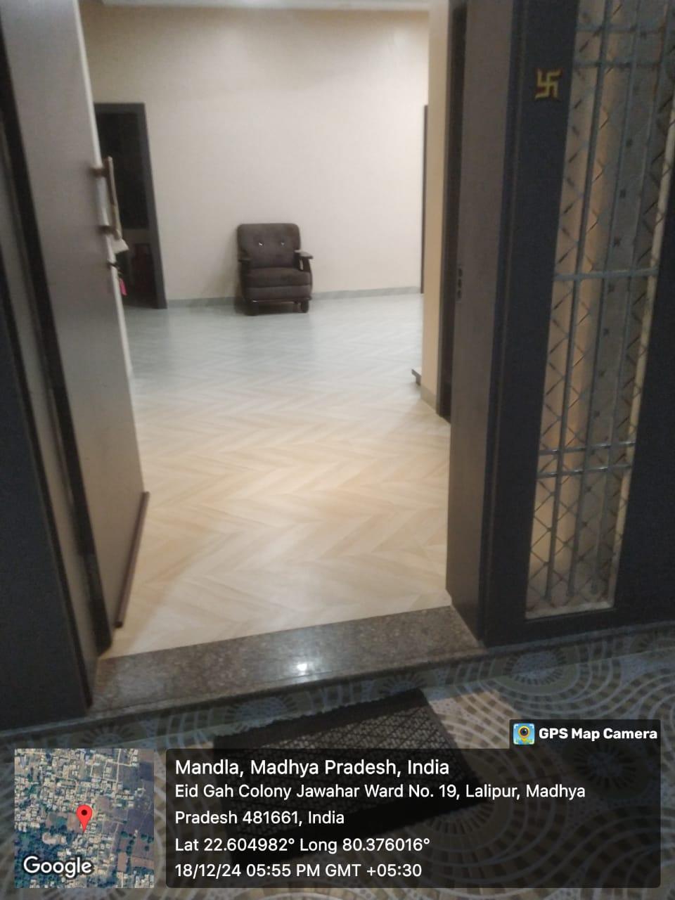 2 BHK House for Rent in Eden Garden Colony, Mandla – ₹10,000/month