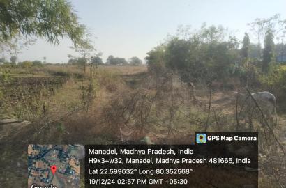 4 Acre Land for Sale Near Maharajpur Railway Station, Mandla – ₹3 Crore