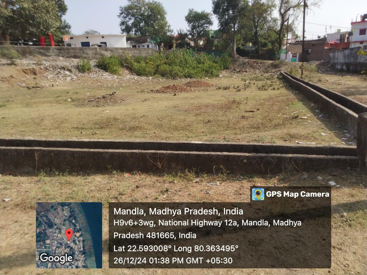 Residential Plots for Sale in Mangaleshwar Dham, Maharajpur, Mandla – ₹850/sqft