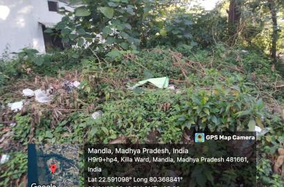 1000 Sqft Plot for Sale Near Ram Mandir, Budhwari Colony, Mandla – Prime Location at ₹1000 per Sqft!