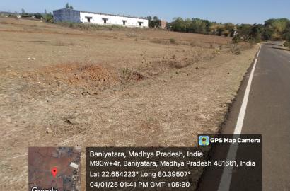 1 Acre Plot for Sale in Semarkhapa, Mandla – Prime Location at ₹300 per Sqft, Affordable Investment!