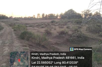 2 Acre Plot for Sale in Amanala, Mandla – Prime Location at ₹400 per Sqft, Great Investment!