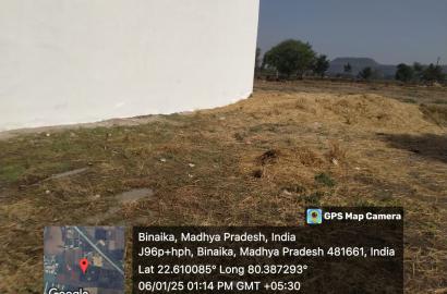 1000 Sqft Plot for Sale on Bineka Road, Mandla – Prime Location at ₹800 per Sqft, Great Deal!