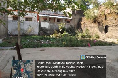 1600 Sqft Plots for Sale in Rajiv Colony, Mandla – Prime Location Near Polytechnic College at ₹16 Lakh Each!