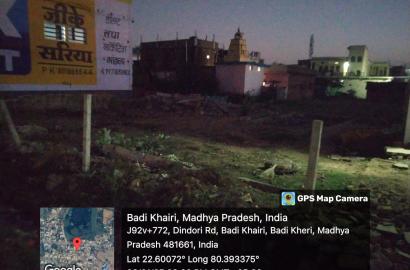 10500 Sqft Land for Sale in Kheri, Mandla – Prime Location Near Diwsha Hotel at ₹2000 per Sqft!