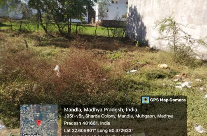 Land for Sale in Sharda Colony, Mandla – Affordable Rate of ₹1250 per Sqft!