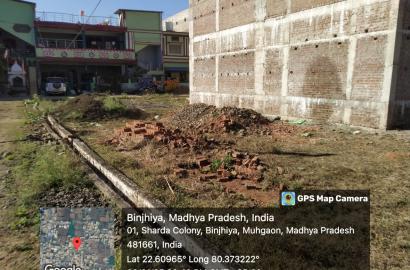 1800 Sqft Land for Sale in Sharda Colony, Mandla – Prime Location at ₹1460 per Sqft!