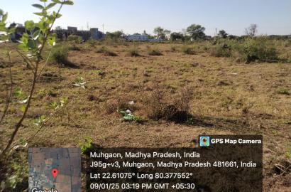 18,000 Sqft Land for Sale in Sharda Colony, Mandla – Prime Location at ₹1.05 Crore!